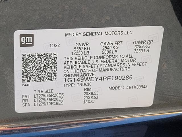 used 2023 GMC Sierra 3500 car, priced at $67,138