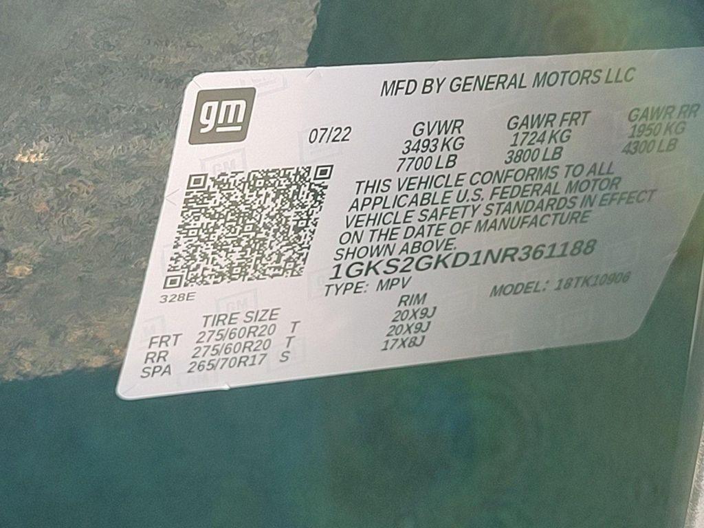 used 2022 GMC Yukon XL car, priced at $50,490