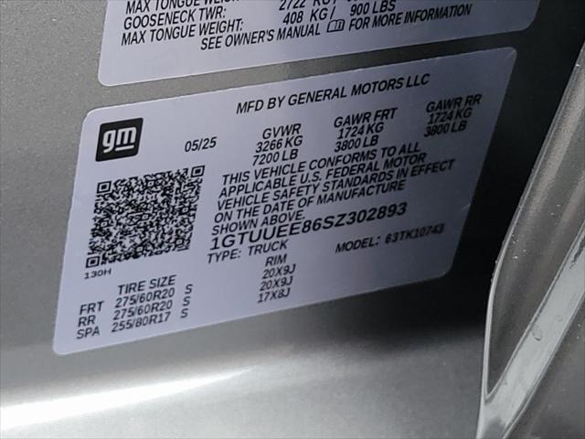 new 2025 GMC Sierra 1500 car, priced at $68,810