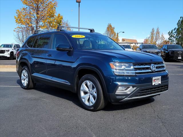 used 2018 Volkswagen Atlas car, priced at $18,305