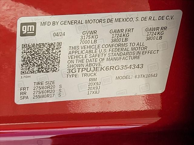 new 2024 GMC Sierra 1500 car, priced at $53,840