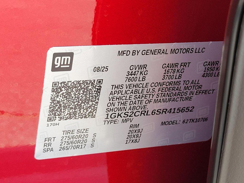 new 2025 GMC Yukon car, priced at $92,685