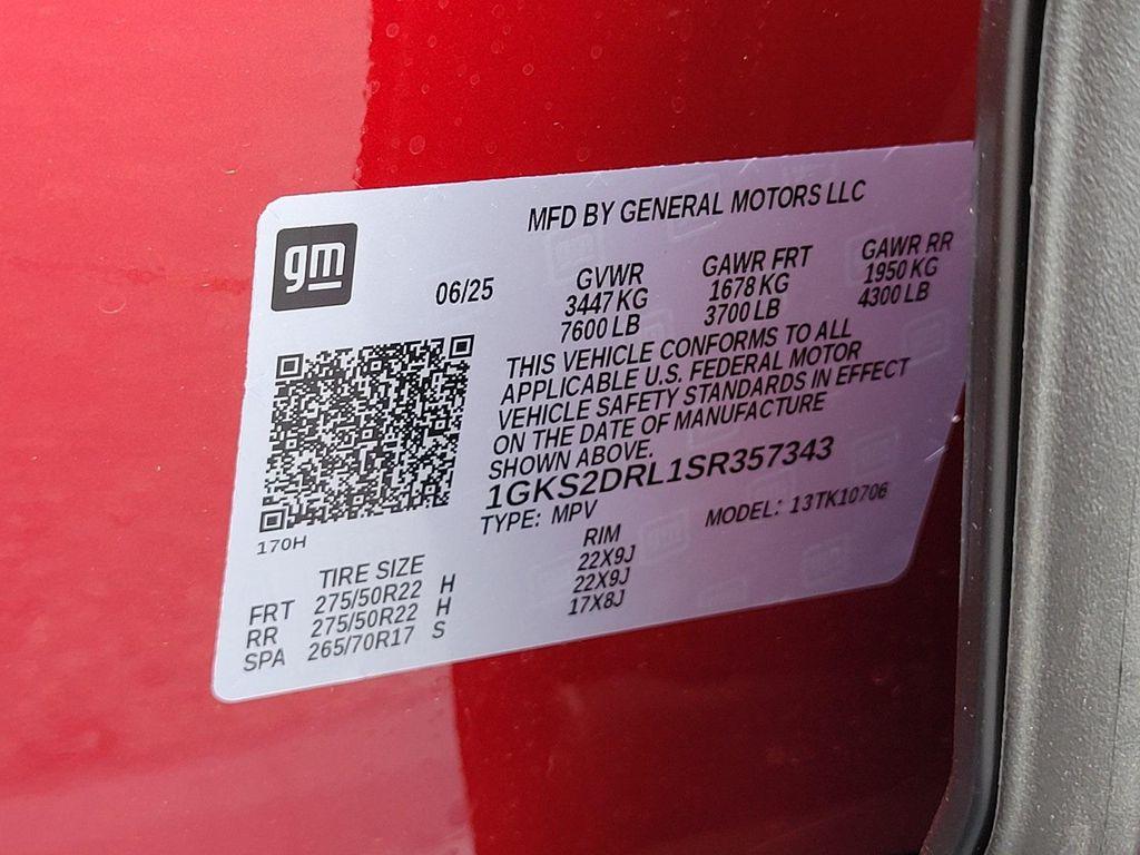 new 2025 GMC Yukon car, priced at $90,495
