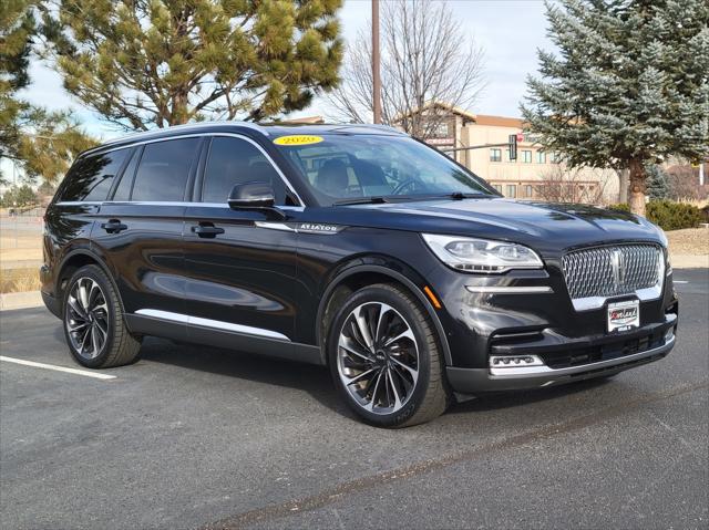 used 2020 Lincoln Aviator car, priced at $36,571