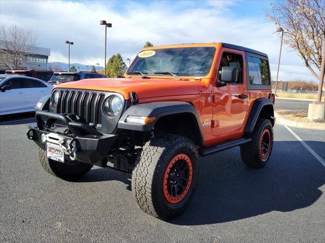 used 2018 Jeep Wrangler car, priced at $22,645