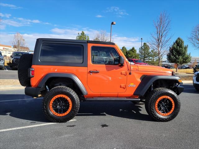 used 2018 Jeep Wrangler car, priced at $22,645