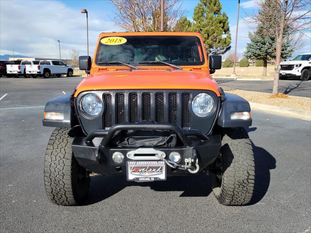 used 2018 Jeep Wrangler car, priced at $22,645