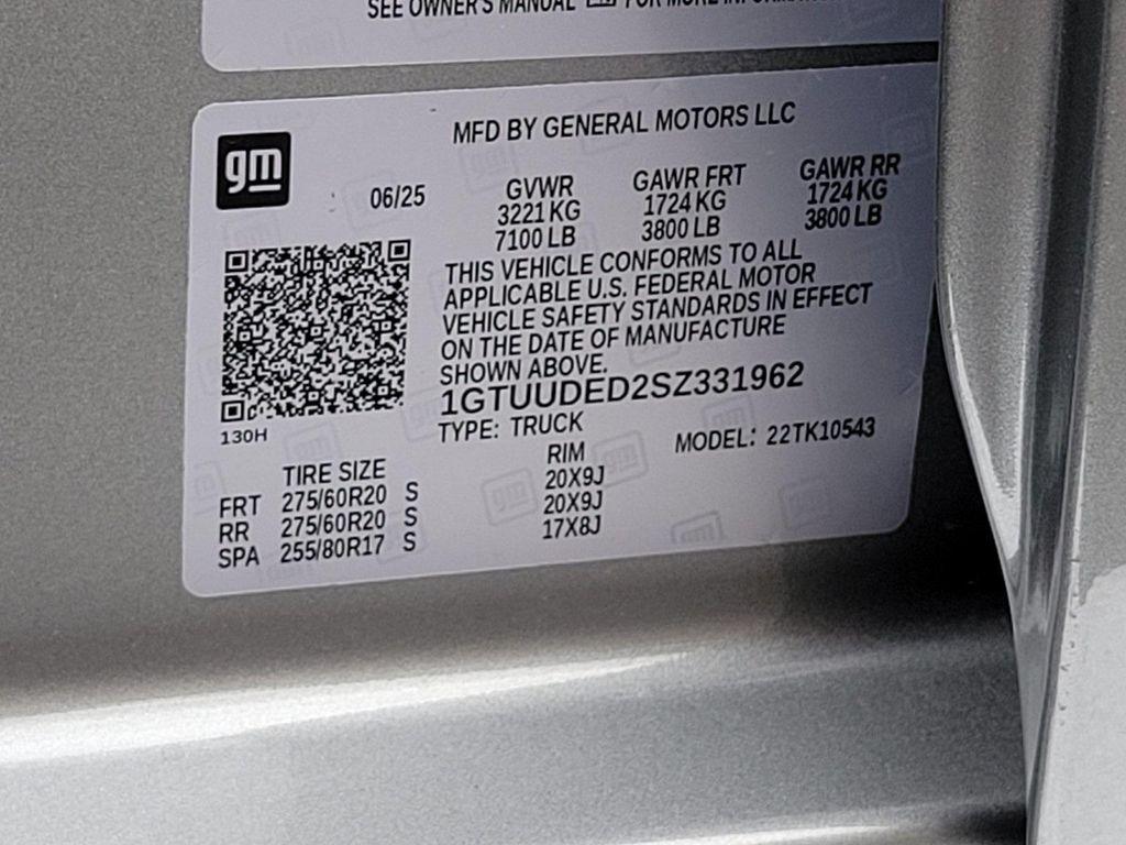 new 2025 GMC Sierra 1500 car, priced at $56,970