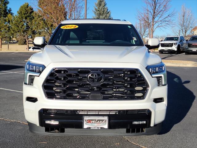 used 2024 Toyota Sequoia car, priced at $76,685