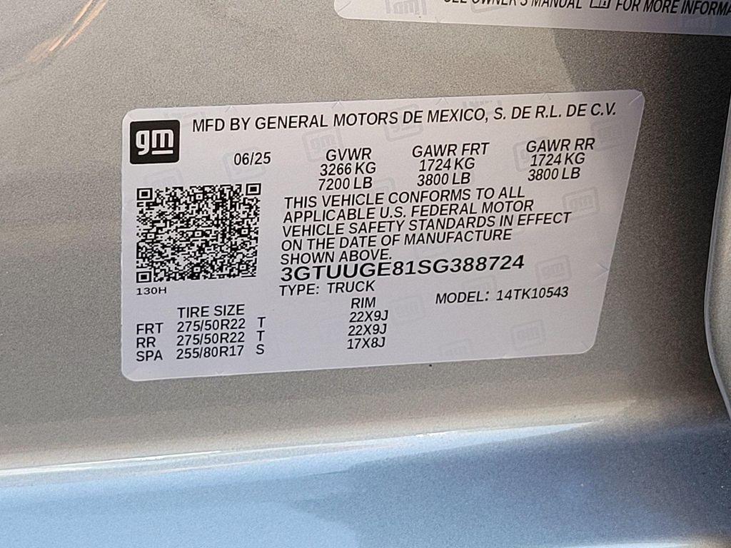 new 2025 GMC Sierra 1500 car, priced at $69,250