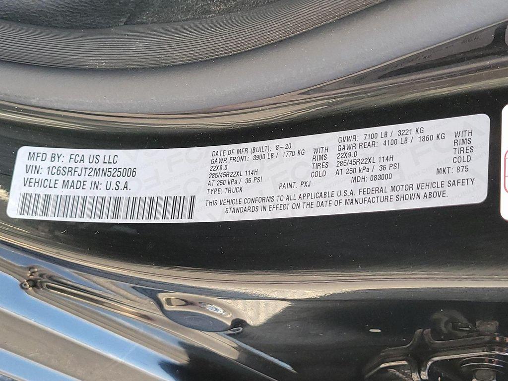 used 2021 Ram 1500 car, priced at $29,912