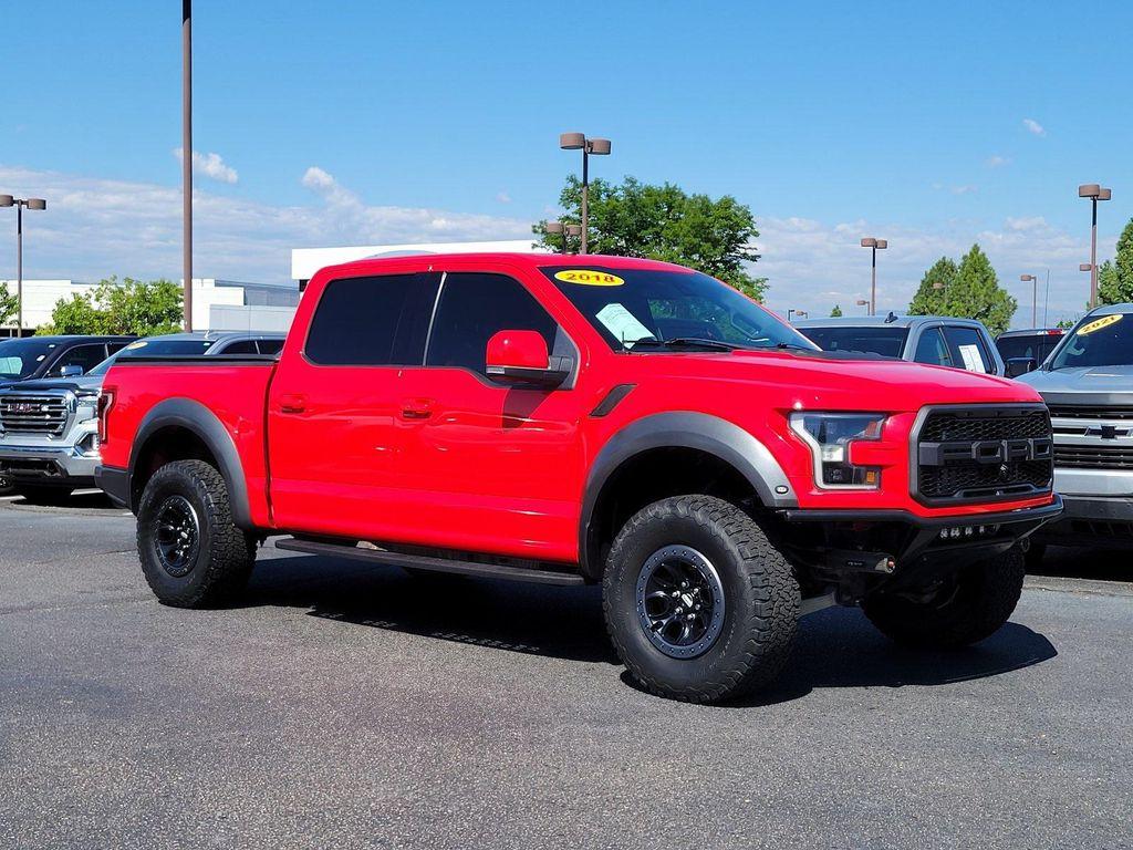 used 2018 Ford F-150 car, priced at $43,553
