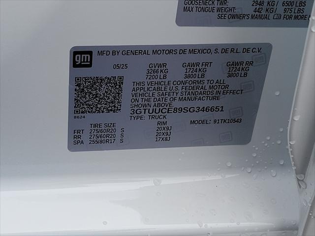 new 2025 GMC Sierra 1500 car, priced at $61,175