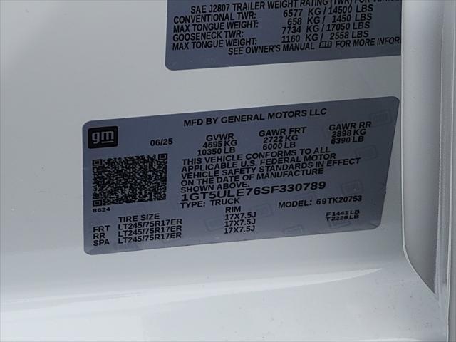 new 2025 GMC Sierra 2500 car, priced at $51,586