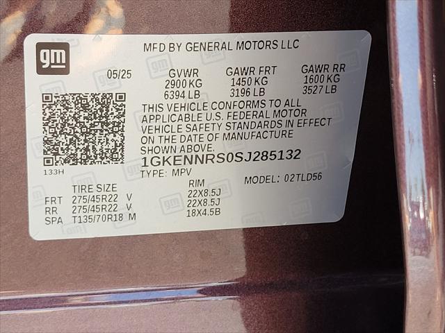 new 2025 GMC Acadia car, priced at $54,325