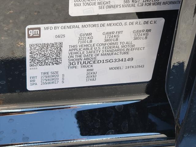 new 2025 GMC Sierra 1500 car, priced at $59,090