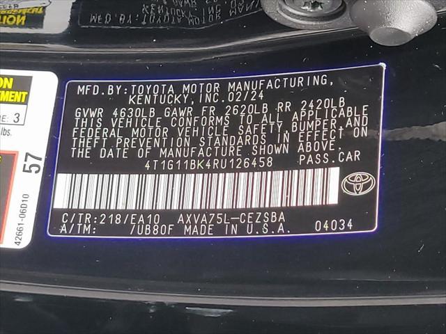 used 2024 Toyota Camry car, priced at $32,485