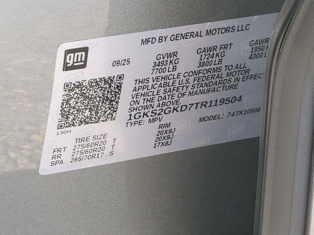 new 2026 GMC Yukon XL car, priced at $79,010