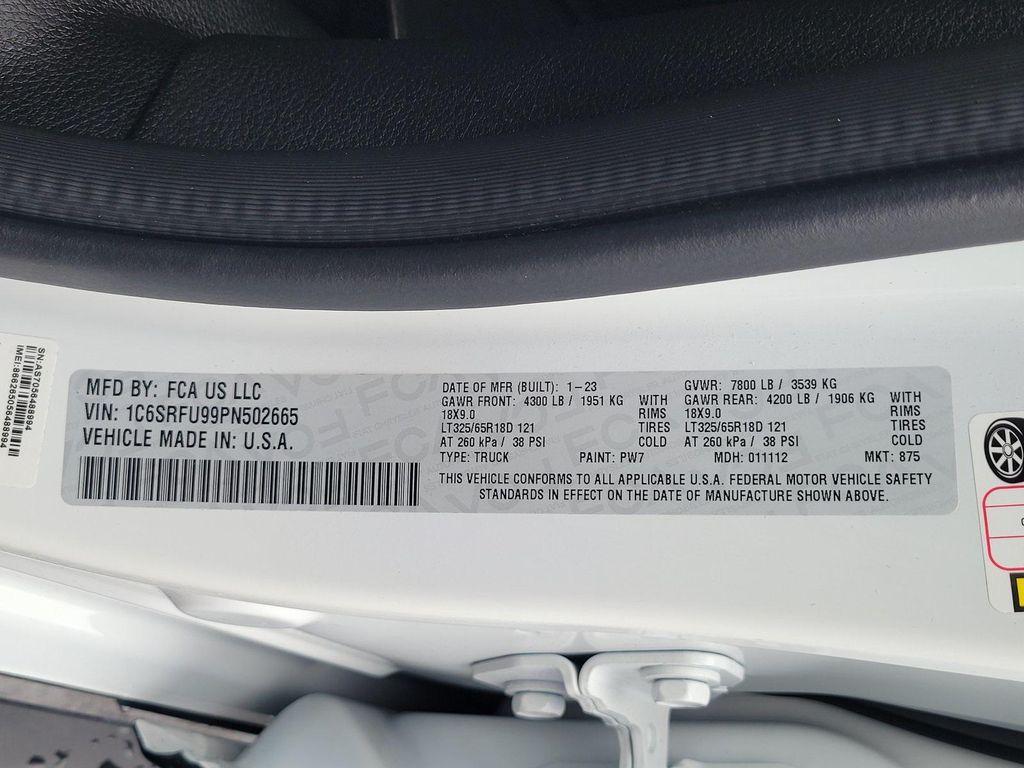 used 2023 Ram 1500 car, priced at $76,836