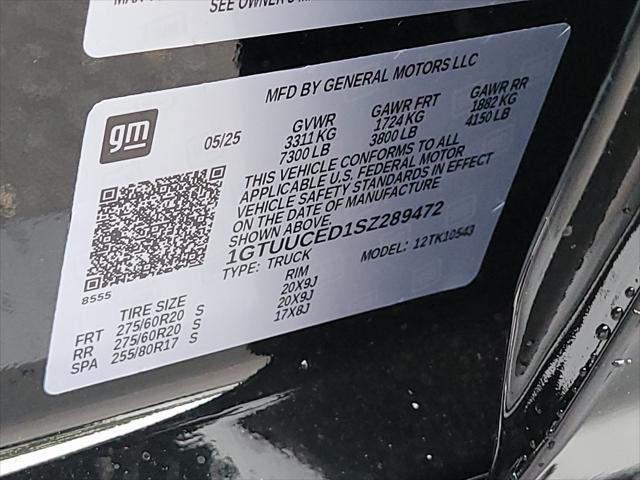new 2025 GMC Sierra 1500 car, priced at $61,880