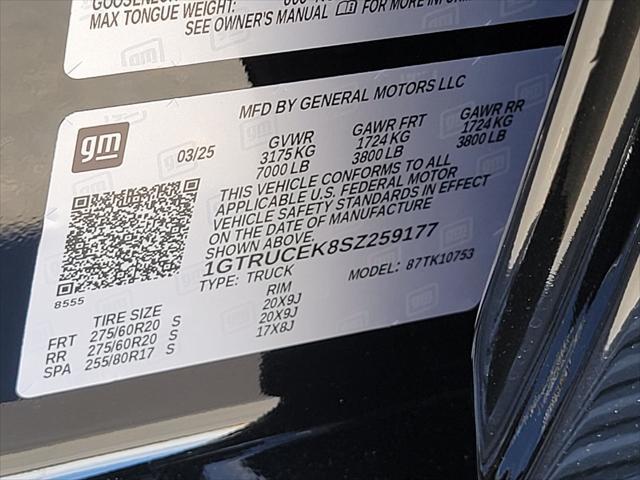 new 2025 GMC Sierra 1500 car, priced at $49,585