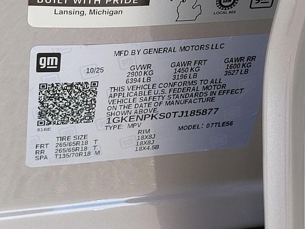 new 2026 GMC Acadia car, priced at $55,840