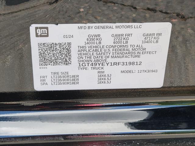 used 2024 GMC Sierra 3500 car, priced at $89,820