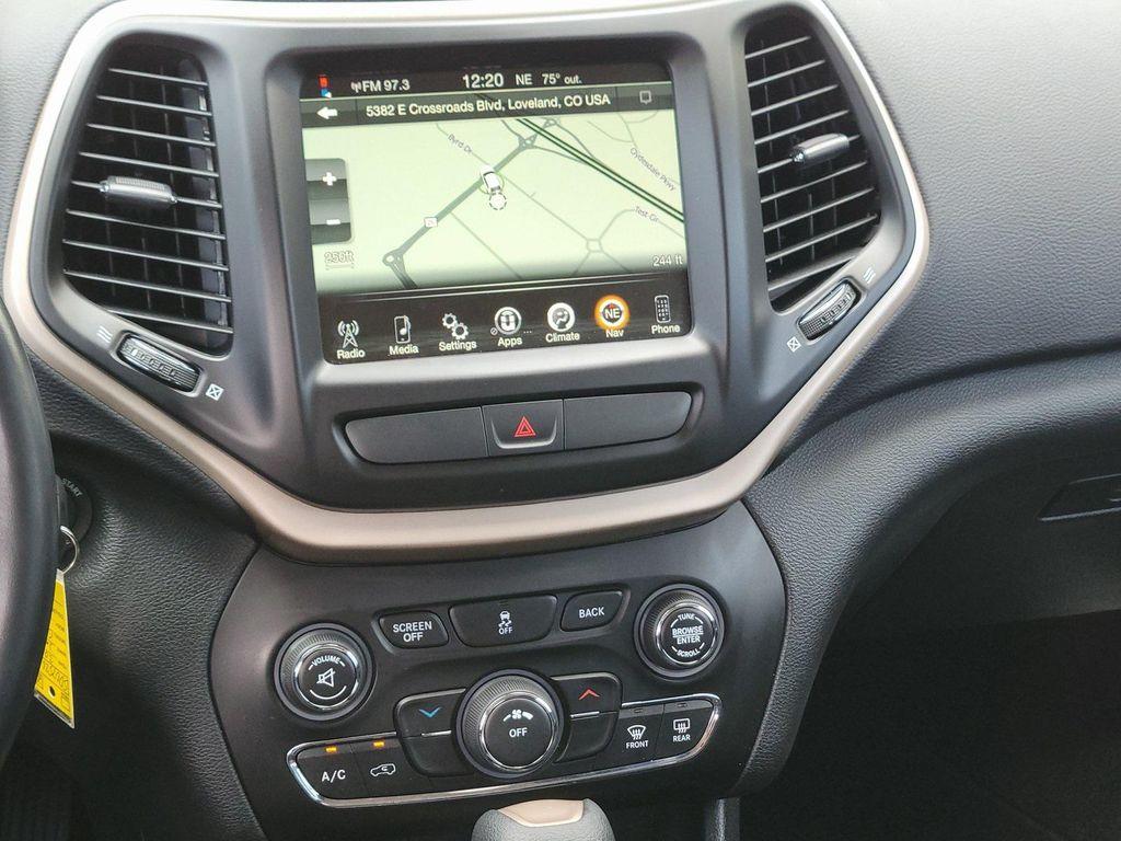 used 2017 Jeep Cherokee car, priced at $16,519