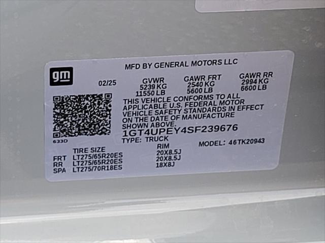 new 2025 GMC Sierra 2500 car, priced at $86,760
