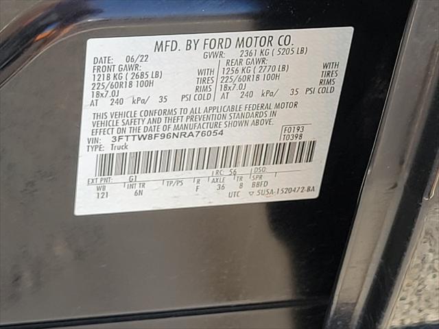 used 2022 Ford Maverick car, priced at $28,232