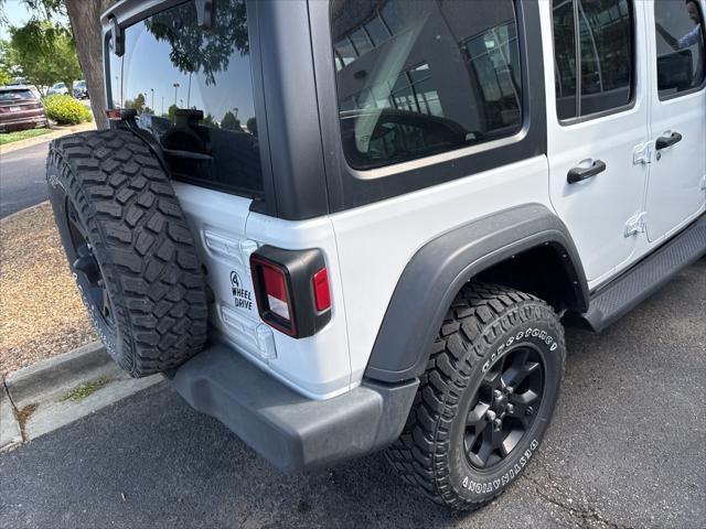 used 2022 Jeep Wrangler car, priced at $36,561