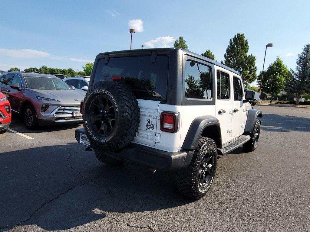 used 2022 Jeep Wrangler car, priced at $35,380