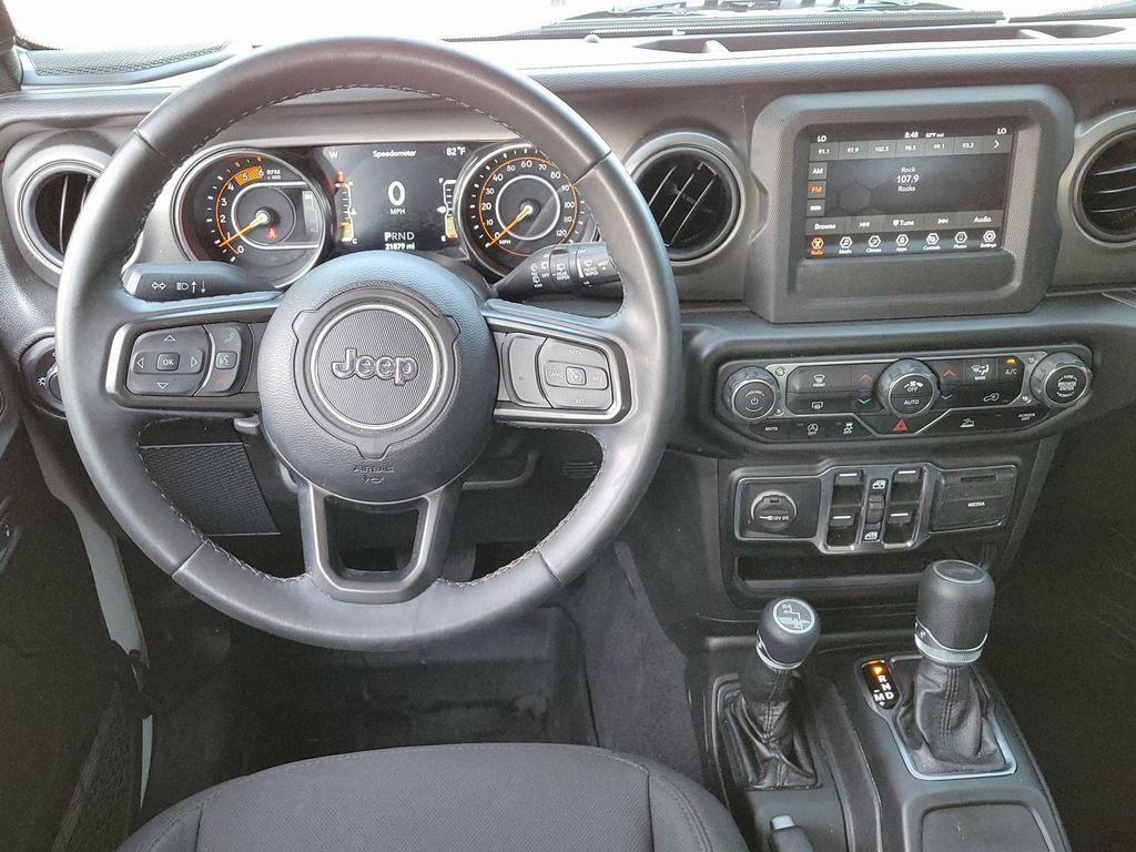 used 2022 Jeep Wrangler car, priced at $35,380