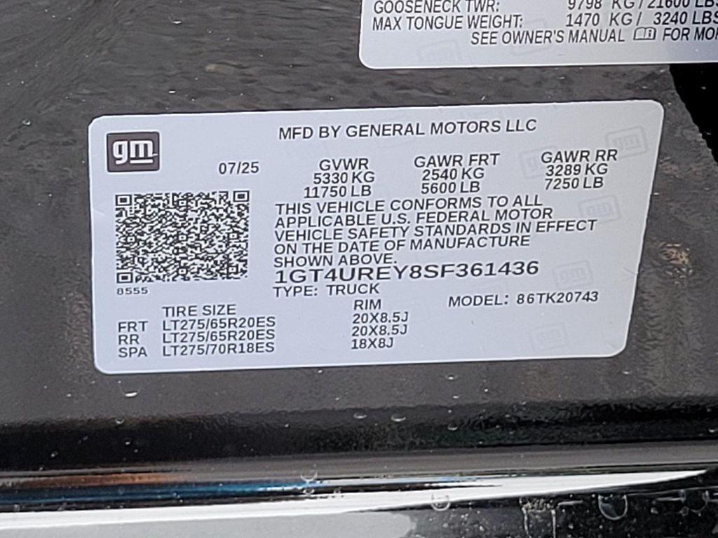 new 2025 GMC Sierra 2500 car, priced at $82,885
