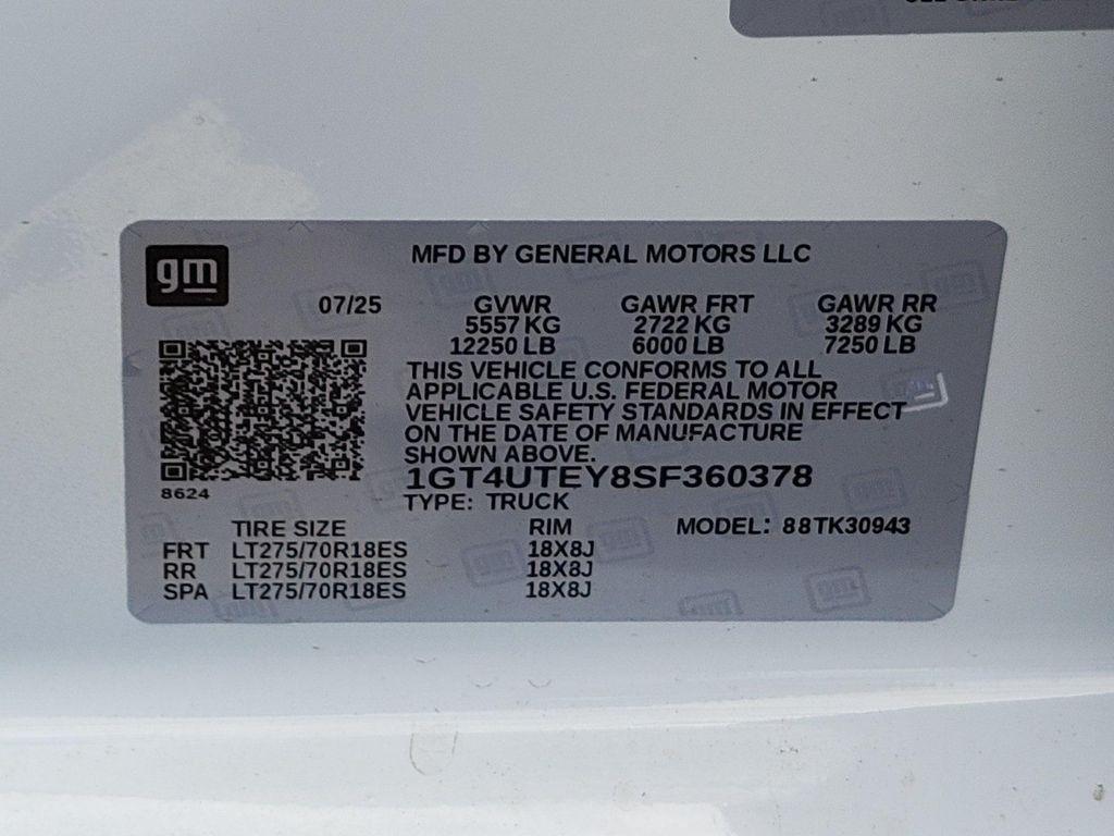 new 2025 GMC Sierra 3500 car, priced at $76,640