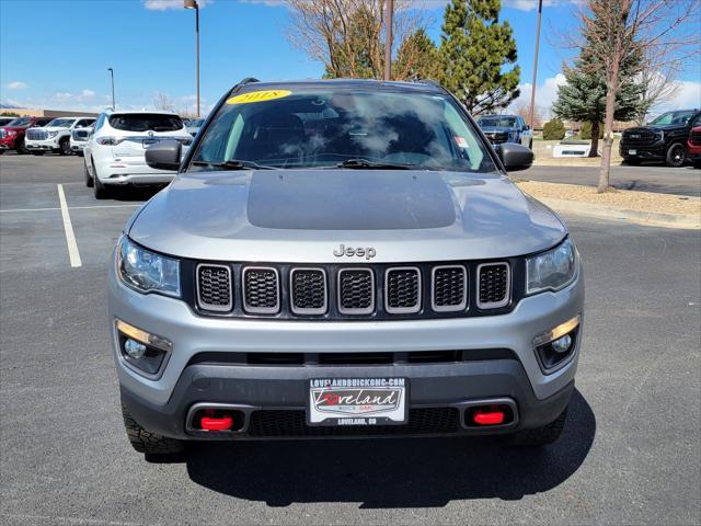 used 2018 Jeep Compass car, priced at $15,636