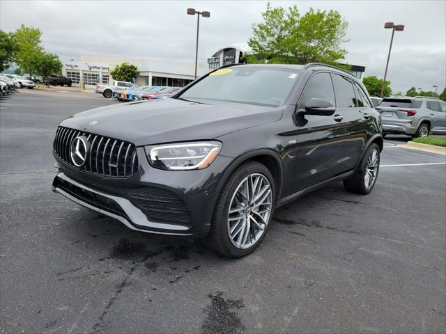 used 2021 Mercedes-Benz AMG GLC 43 car, priced at $45,386