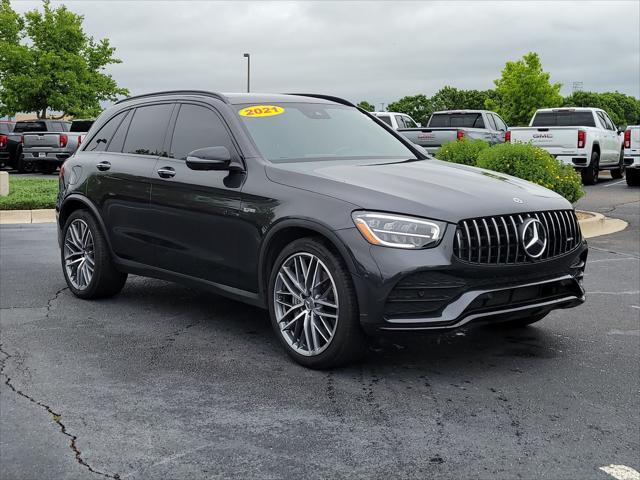 used 2021 Mercedes-Benz AMG GLC 43 car, priced at $45,386