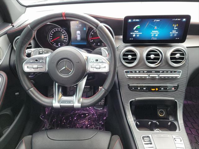 used 2021 Mercedes-Benz AMG GLC 43 car, priced at $45,386
