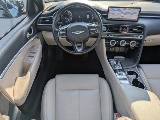 used 2023 Genesis G70 car, priced at $27,488
