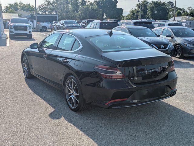 used 2023 Genesis G70 car, priced at $27,165