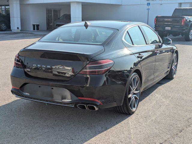 used 2023 Genesis G70 car, priced at $27,165