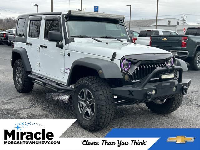 used 2016 Jeep Wrangler Unlimited car, priced at $18,498