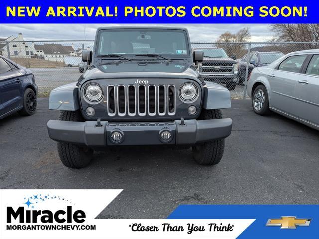 used 2017 Jeep Wrangler Unlimited car, priced at $23,998