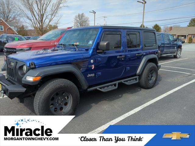 used 2018 Jeep Wrangler Unlimited car, priced at $23,498