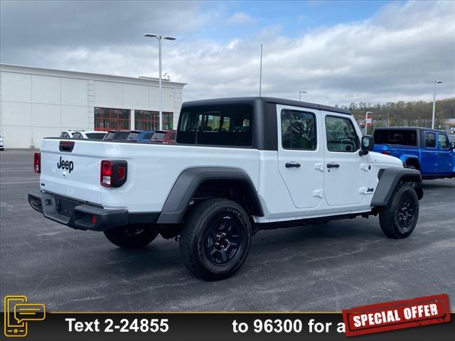 new 2024 Jeep Gladiator car, priced at $39,555