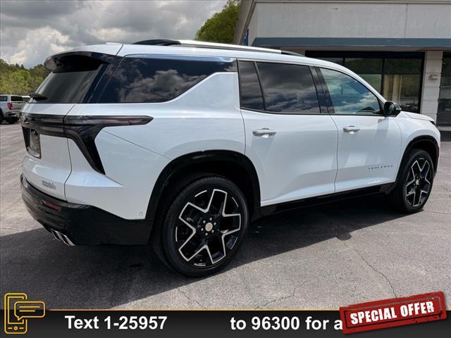new 2025 Chevrolet Traverse car, priced at $60,180