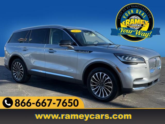 used 2023 Lincoln Aviator car, priced at $49,999