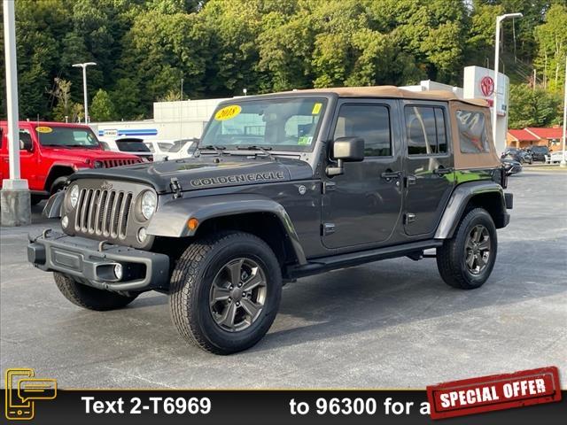 used 2018 Jeep Wrangler JK Unlimited car, priced at $25,398