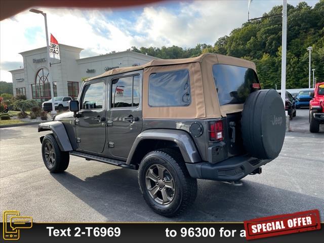 used 2018 Jeep Wrangler JK Unlimited car, priced at $25,398